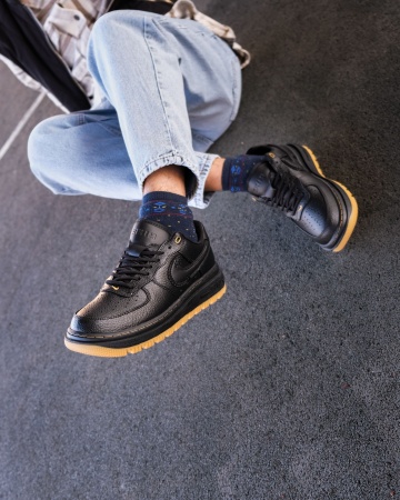 Кроссовки Air Force 1 Low 1 Luxe Black Gum S10079-02