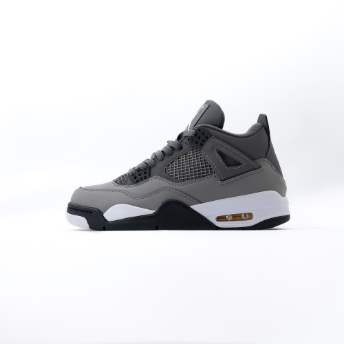 Кроссовки AJ 4 “Cool Grey” с мехом S10671-07