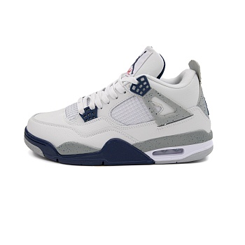 Кроссовки AJ 4 Retro White Grey S14573-40