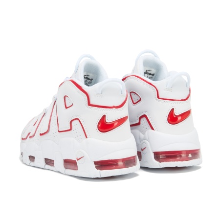 Кроссовки Air More Uptempo White Red S10300-48