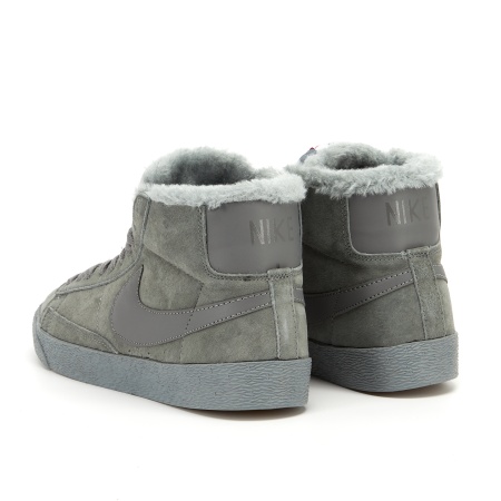 Кроссовки зимние Blazer Grey на меху S10749-07
