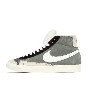 Кроссовки Blazer Mid 77 Vintage Grey White на меху S10752-48