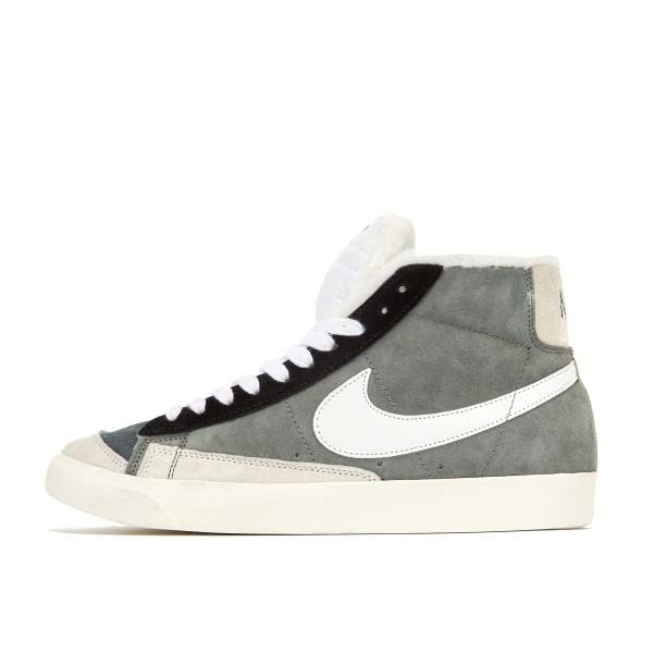 Кроссовки Blazer Mid 77 Vintage Grey White на меху S10752-48