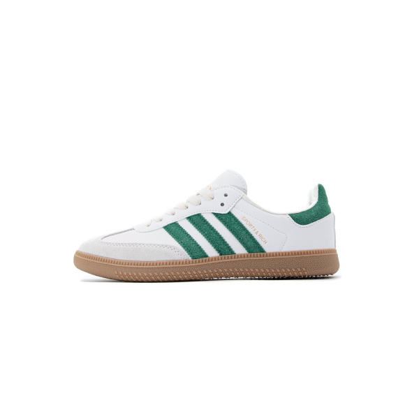 Кроссовки A. Samba 9990 White Green S11926-73