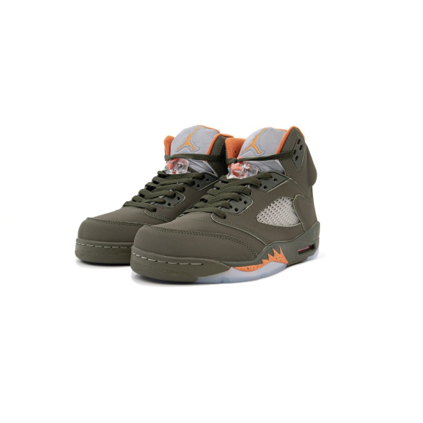 Кроссовки AJ 5 Retro Olive S19587-08